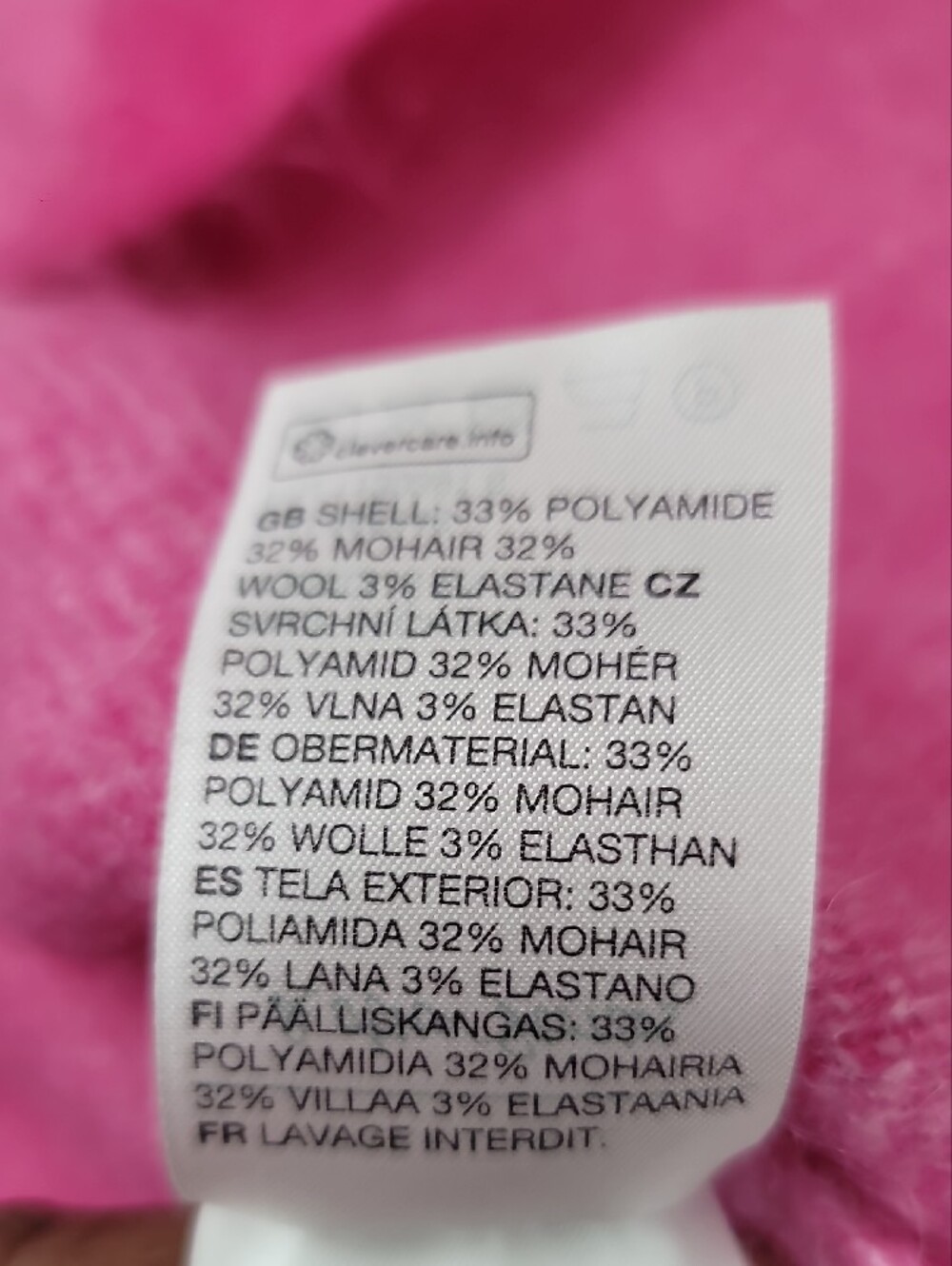 Other Stories Diagonal Plaid Mohair Blend Size M - Picture 10 of 12
